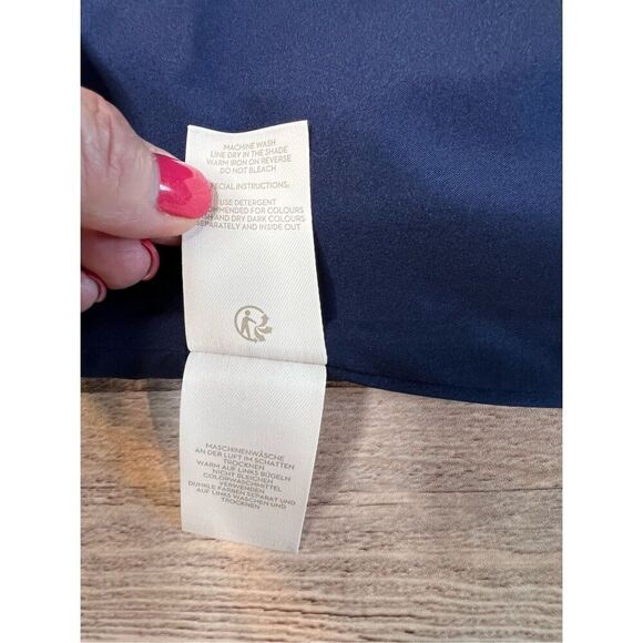 Boden Blue White Floral Petite Pencil Skirt sz 10P NWT Retails $110 - Picture 8 of 12